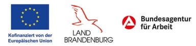 Kofinanziert von der Europäischen Union · Land Brandenburg · Bundesagentur für Arbeit