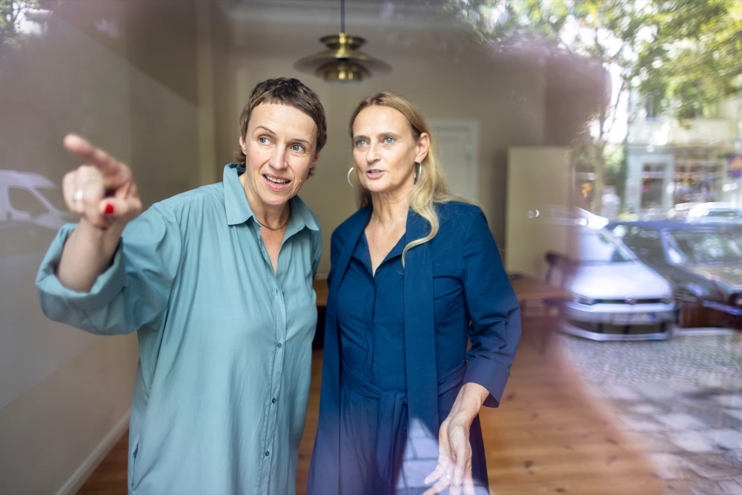 Blick aus den Coaching-Räumen von Kuhl & Engel in der Bötzowstraße 28, Berlin-Prenzlauer Berg